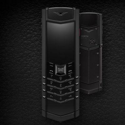 Vertu Signature Pure Black luxury Phone
