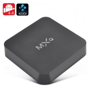 MXQ Android TV Box - Kodi V16.0, Quad Core CPU, 4x USB, H.265 Decoding, Airplay, DLNA, Miracast
