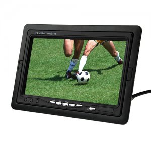 7" TFT LCD Car Rearview Color Monitor DVD VCR
