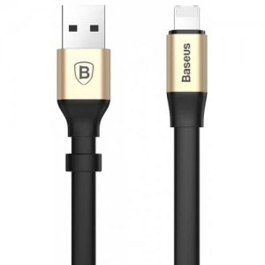 Baseus Simple Series 2 in 1 Charge Data Transfer Cord 23CM - TYRANT GOLD