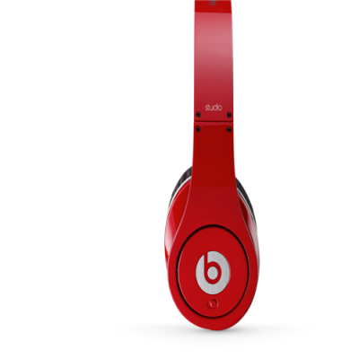 Beats by Dr Dre Studio Over-Ear Red Headphones
