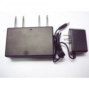 4 Band High Power 310MHz 315MHz 390MHz 433MHz Remote Control Jammer 50 Meters Radius
