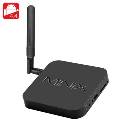 MINIX NEO X8-H Plus Android TV Box - 2160P, Quad Core CPU, Google TV Player, 16GB ROM + A2 Lite Air Mouse