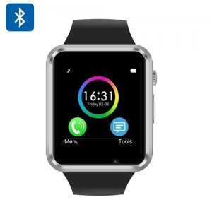 Smart Watch Phone - GSM, Phone Call, SMS, Remote Camera Trigger, Sleep Monitor, Step + Calorie Counter