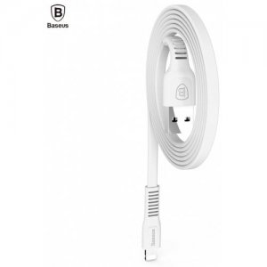 Baseus Tough Series 8 Pin 2A Charging Data Sync Cable 1M - WHITE