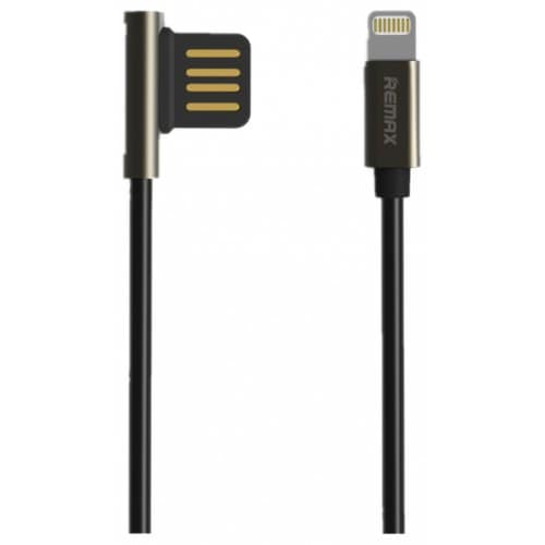 REMAX Emperor Zingalloy Data Cable (RC 054i) - TWILIGHT BLACK