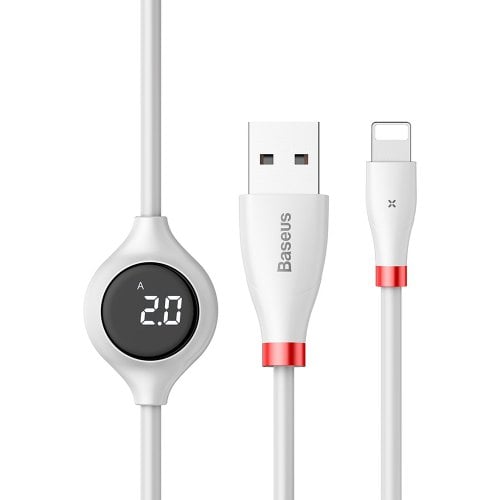 Baseus CALEYE - 01 8 Pin Digital Data Cable 2A 1M - WHITE