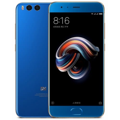 Xiaomi Mi Note 3 4G Phablet 6GB RAM International Version - BLUE