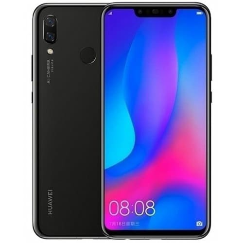 HUAWEI nova 3 4G Phablet Global Version - BLACK