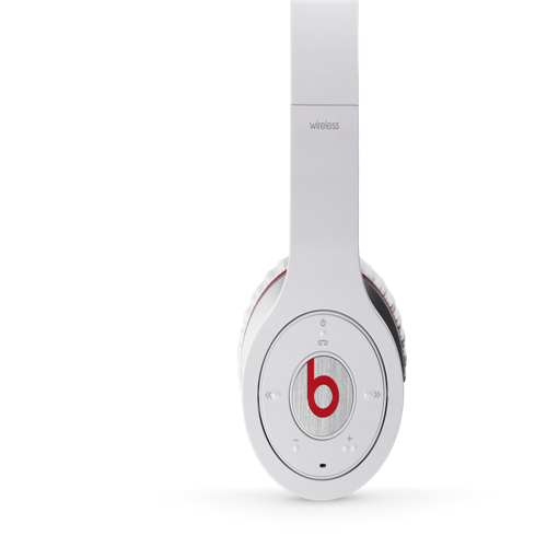 Beats By Dr Dre Wireless Bluetooth Over-Ear White Headphones