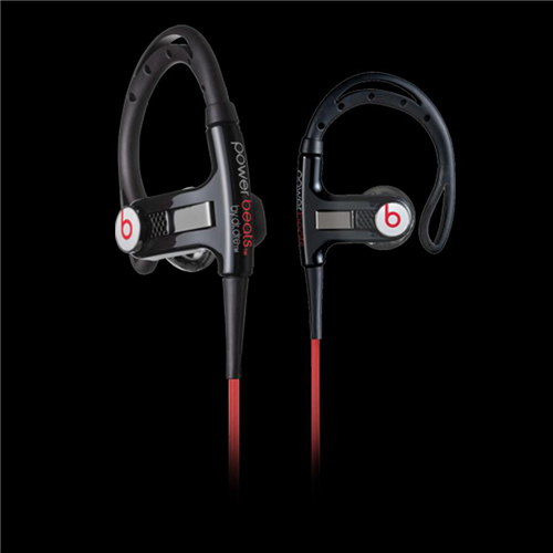 Beats By Dr Dre PowerBeats Clip-On Black Headphones