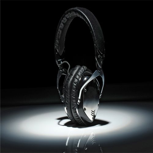 V-MODA Headphones Black silvery