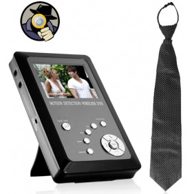 Wireless Spy Necktie Camera Portable Recorder
