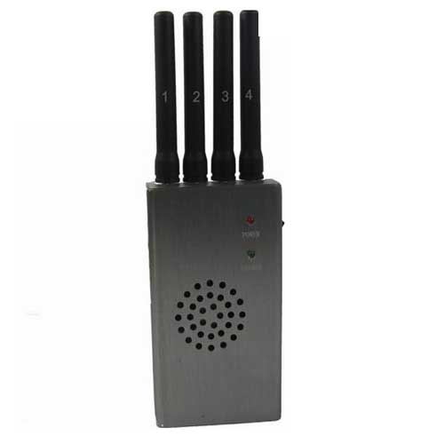 Portable High Power 3G 4G Cell Phone Jammer with Fan