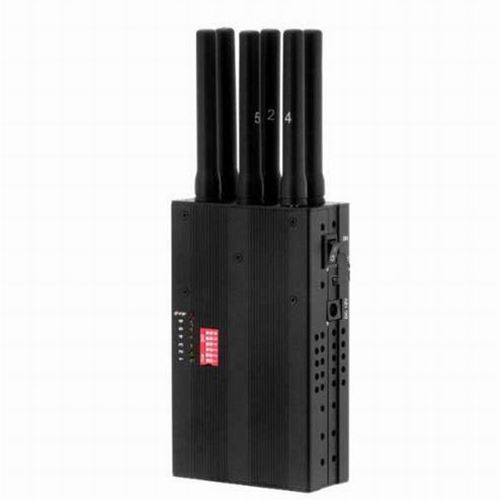 Selectable Portable 3G Cell Phone WiFi Jammer & GPS Signal Jammer