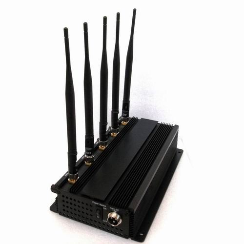 5 High Power Antenna Phone Jammer & WiFi Jammer