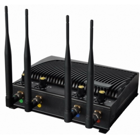 Adjustable Cell Phone and Wifi Jammer with Four Bands