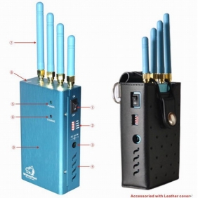 Portable GPS Signal Jammer for GPS L1 L2 L3 L4 L5