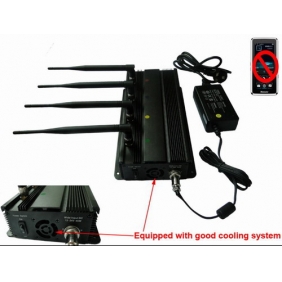 GPS and Cell Phone Signal Jammer with Car Charger - Shielding Range Up to 30 meters
