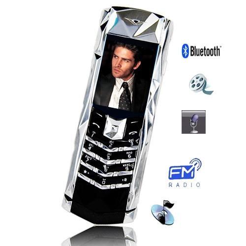 Vertu Ferrari Quadband Mobile Phone with Stainless Steel