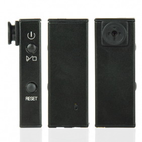 Button Style Spy Camera Digital Video Audio Recorder - 4GB