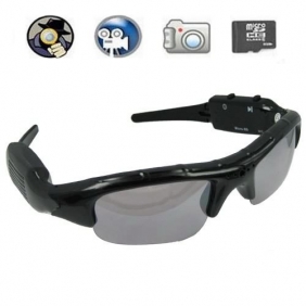 Special Spy Sunglasses DVR with Hidden Camera Support Micro External SD Card + 4GB Memory card