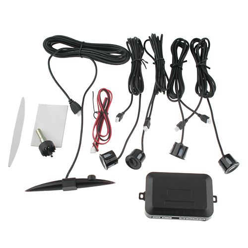 Car Parking Reverse Backup Radar 4 Sensor System