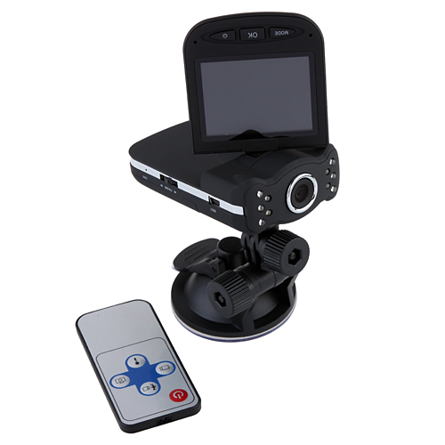 HD 1080P 2.5" TFT 10 LED Car DVR Video Camcorder SD Card AV Out