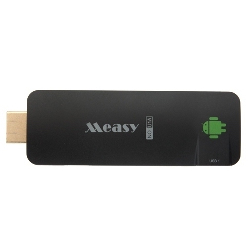 U1A Mini Android TV Box Andriod PC Android 11.0 A10 1G RAM HDMI TF 4GB- Black