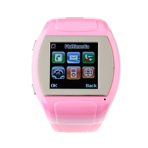 MQ007 Watch Mobile E-Book Camera Cell Phone White